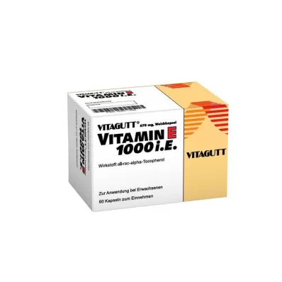 VITAGUTT Vitamin E 1000 měkké kapsle, 60 ks