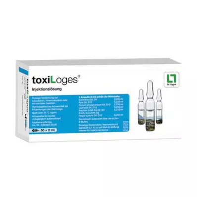 TOXILOGES Ampule pro injekční roztok, 50X2 ml