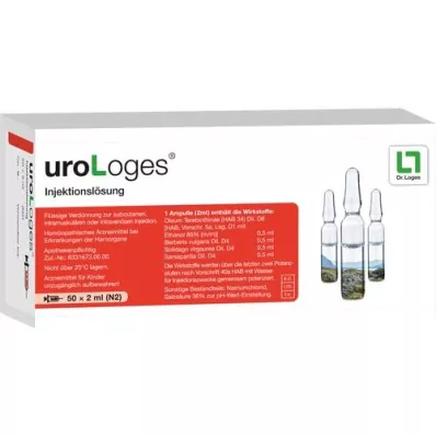 UROLOGES Ampule pro injekční roztok, 50X2 ml