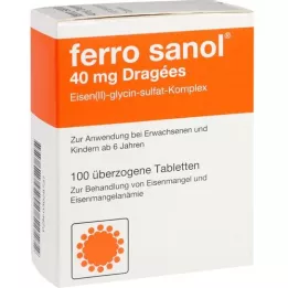 FERRO SANOL Potahované tablety, 100 ks