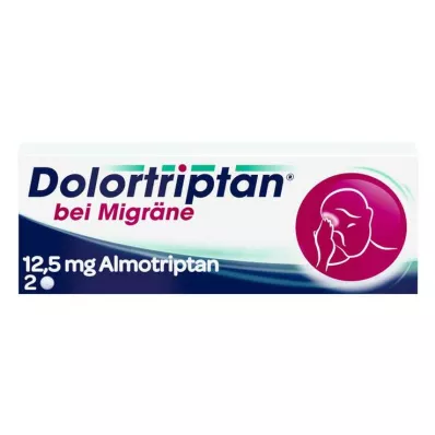 DOLORTRIPTAN pro migrénu Potahované tablety, 2 ks