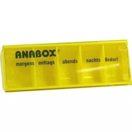 ANABOX Denní box žlutý, 1 ks