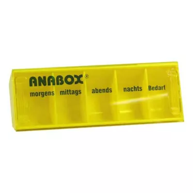 ANABOX Denní box žlutý, 1 ks