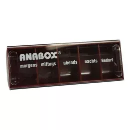 ANABOX Denní box červený, 1 ks