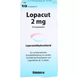 LOPACUT 2 mg potahované tablety, 10 ks