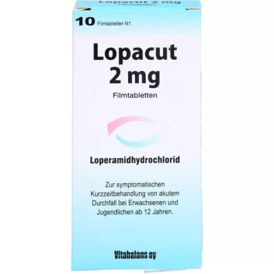 LOPACUT 2 mg potahované tablety, 10 ks