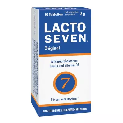 LACTO SEVEN Tablety, 20 ks LACTO SEVEN Tablety, 20 ks