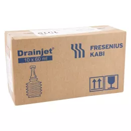 FREKA DRAINJET Fyziologický roztok 0,9% ISO, 10X60 ml