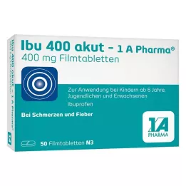 IBU 400 akut-1A Pharma potahované tablety, 50 ks