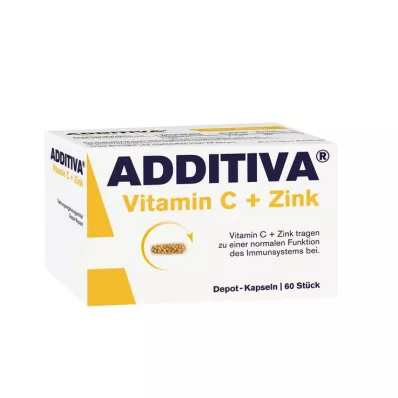 ADDITIVA Vitamin C Depot 300 mg kapsle, 60 kapslí