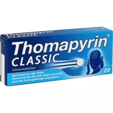 THOMAPYRIN CLASSIC Tablety proti bolesti, 20 ks