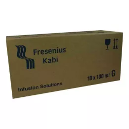 NATRIUMHYDROGENCARBONAT 8,4% skleněný infuzní roztok, 10x100 ml