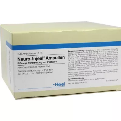 NEURO INJEEL Ampule, 100 ks