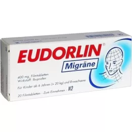 EUDORLIN Migréna potahované tablety, 20 ks