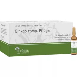 GINKGO COMP.Ampule s pluhem, 50 ks