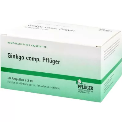 GINKGO COMP.Ampule s pluhem, 50 ks