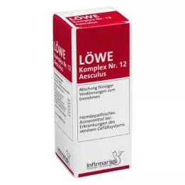 LÖWE KOMPLEX Kapky Aesculus č. 12, 50 ml
