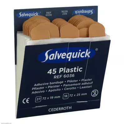 Vodotěsné omítkové pásy Salvequick, 45 kusů