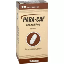 PARA CAF 500 mg/65 mg tablety, 20 ks