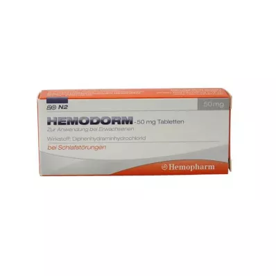 HEMODORM 50 mg tablety na spaní, 20 ks