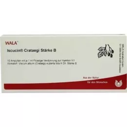 ISCUCIN crataegi Síla B Ampule, 10X1 ml