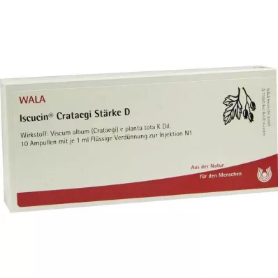 ISCUCIN crataegi Síla D Ampule, 10X1 ml ISCUCIN crataegi Síla D Ampule, 10X1 ml
