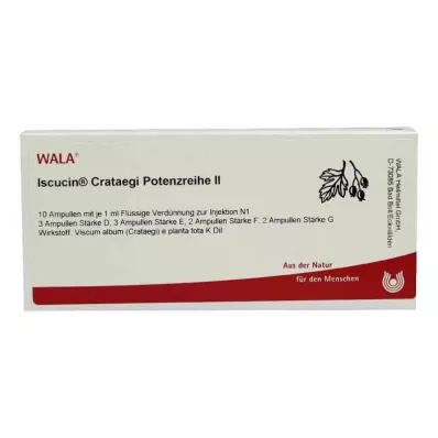 ISCUCIN crataegi potence series II Ampule, 10X1 ml