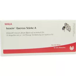 ISCUCIN ampule se škrobem quercus A, 10X1 ml
