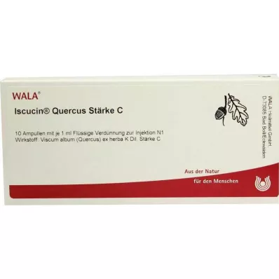 ISCUCIN ampule se škrobem quercus C, 10X1 ml