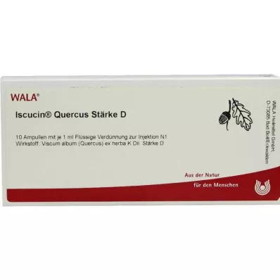 ISCUCIN Ampule se škrobem quercus D, 10X1 ml ISCUCIN Ampule se škrobem quercus D, 10X1 ml