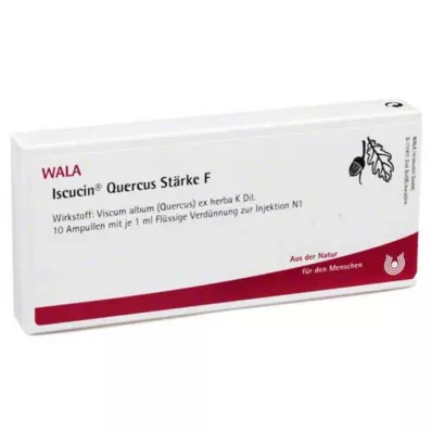 ISCUCIN Ampule se škrobem Quercus F, 10X1 ml