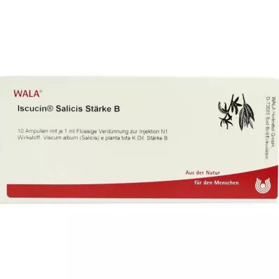 ISCUCIN salicis škrob B ampule, 10X1 ml