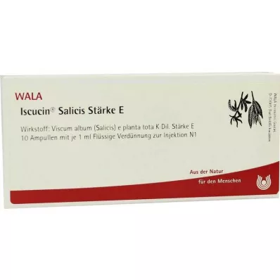 ISCUCIN salicis škrob E ampule, 10X1 ml