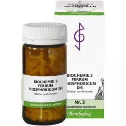BIOCHEMIE 3 Ferrum phosphoricum D 6 tablet, 200 ks