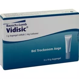 VIDISIC Oční gel, 3X10 g