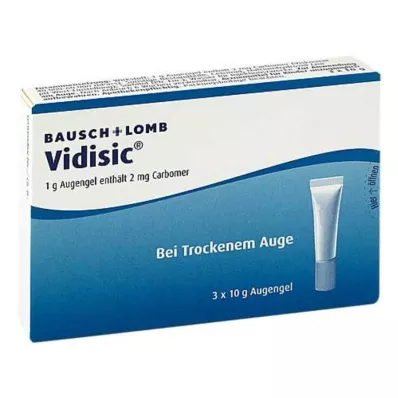 VIDISIC Oční gel, 3X10 g