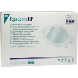 TEGADERM 3M Transparentní obvaz 10x11,5 cm oválný 9546HP, 50 ks