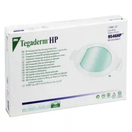 TEGADERM 3M Transparentní obvaz 10x11,5 cm oválný 9546HP, 50 ks