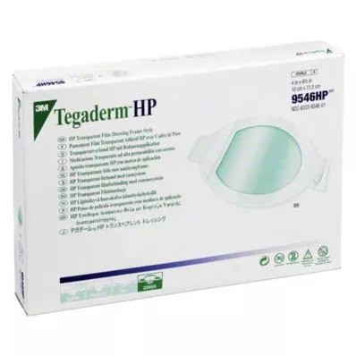 Tegaderm 3M transparentní obvaz oválný 10x11,5cm 9546HP, 50 ks
