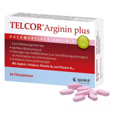 TELCOR Arginin plus potahované tablety, 120 ks