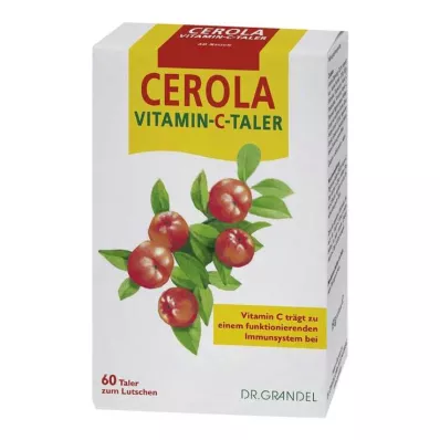 CEROLA Vitamin C Taler Grandel, 60 ks CEROLA Vitamin C Taler Grandel, 60 ks
