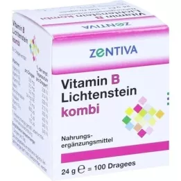 VITAMIN B LICHTENSTEIN Kombinované potahované tablety, 100 ks