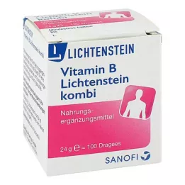 VITAMIN B LICHTENSTEIN Kombinované potahované tablety, 100 ks