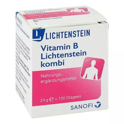 VITAMIN B LICHTENSTEIN Kombinované potahované tablety, 100 ks