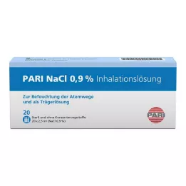 PARI Inhalační roztok NaCl v ampulích, 20X2,5 ml