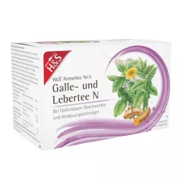 H&amp;S Žlučový a jaterní čaj N Filtrační sáčky, 20X2,0 g
