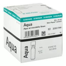AQUA AD injectabilia Miniplasco connect Inj. roztok, 20X10 ml