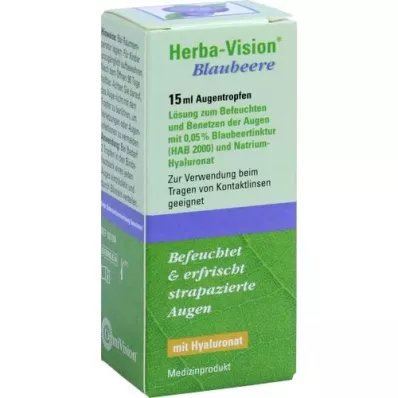 HERBA-VISION Borůvkové oční kapky, 15 ml