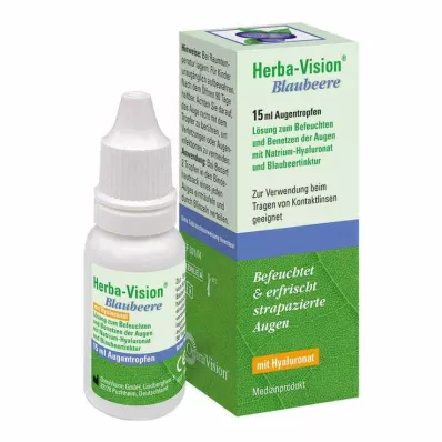 HERBA-VISION Borůvkové oční kapky, 15 ml HERBA-VISION Borůvkové oční kapky, 15 ml