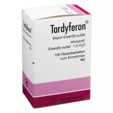 Tardyferon® Depot železo (II) sulfát 80 mg tablety s prodlouženým uvolňováním, 100 ks